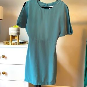 2/15$ BGBGeneration Slate Blue Mini Dress